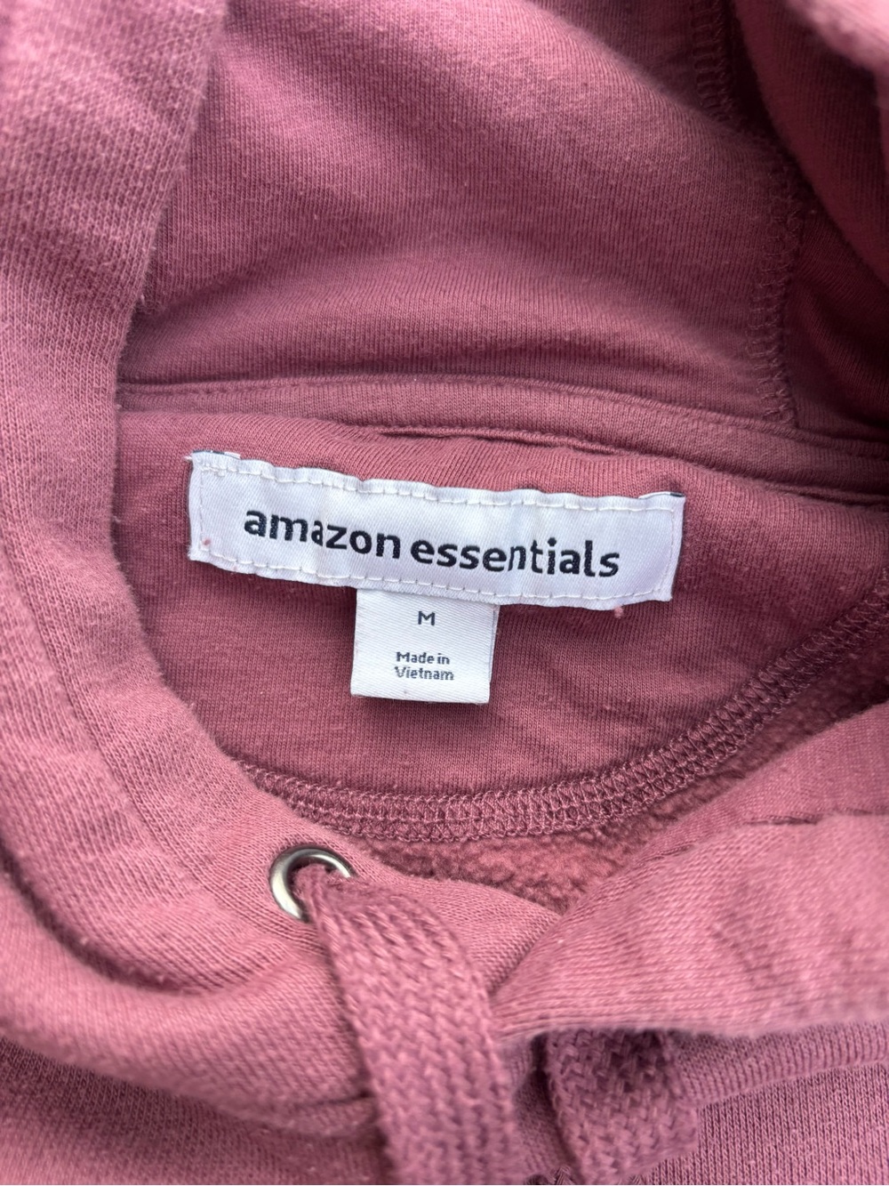 Amazon Essentials Men's Mauve Crewneck Hoodie - Picture 2 of 2